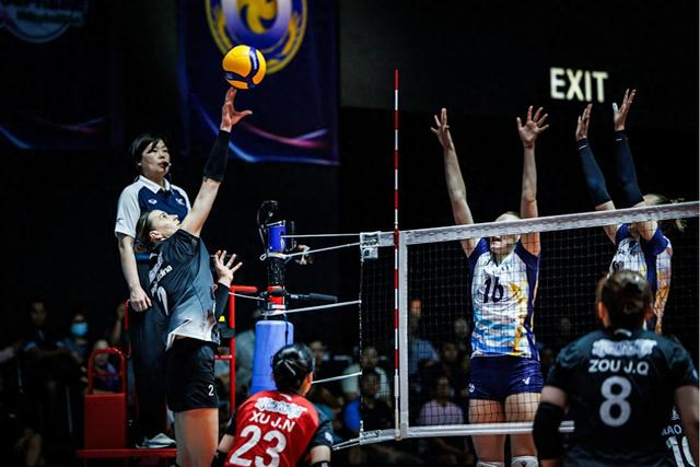 北京女排五局苦战不敌卫冕冠军杰特苏 无缘亚冠